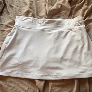 Fila white golf skirt NEVER WORN!